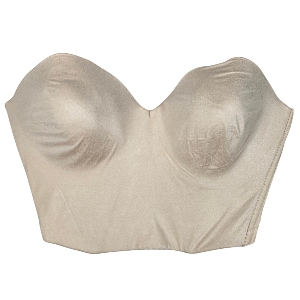 b.tempt'd by Wacoal Future Foundation Low Back Strapless Bra 959281 Tan 38D NWT